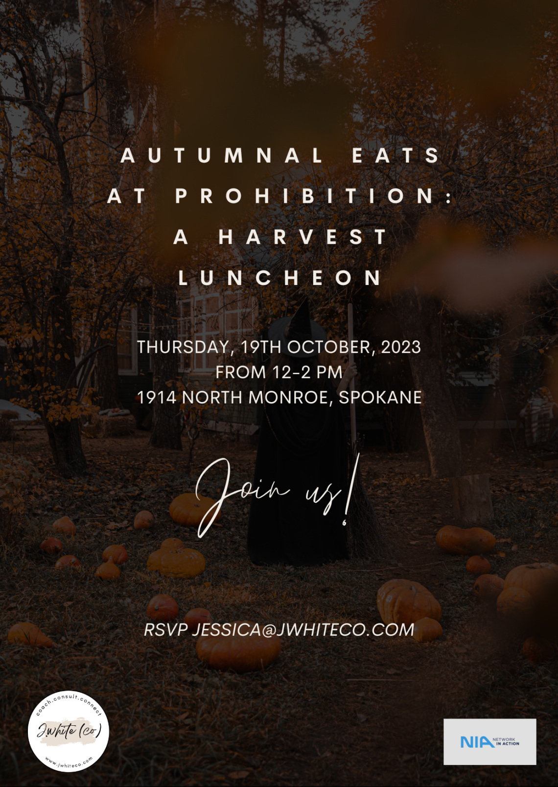 🍁 Autumnal Eats at Prohibition: A Harvest Luncheon 🍁
