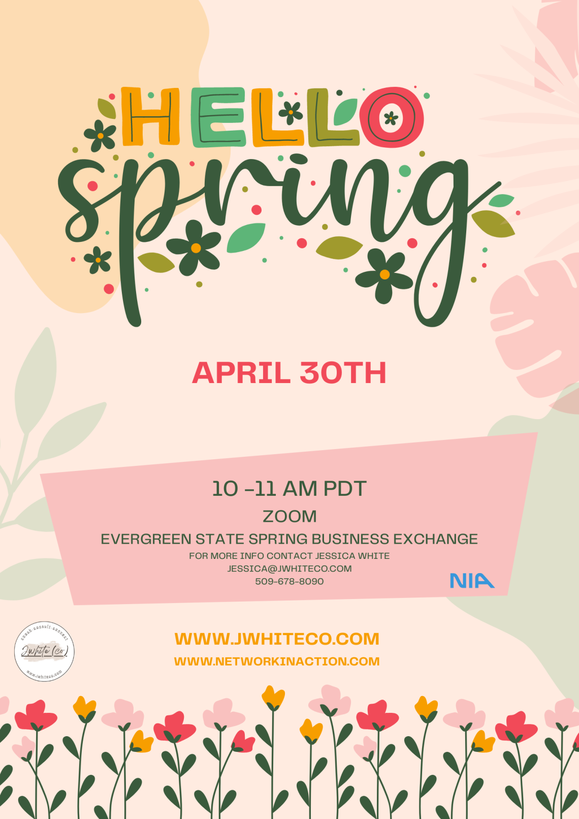 Evergreen State Spring Business Exchange!