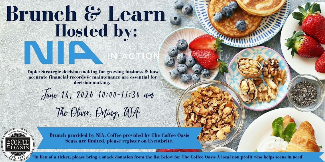 Brunch & Learn: Navigating Financial Waters in a growing business