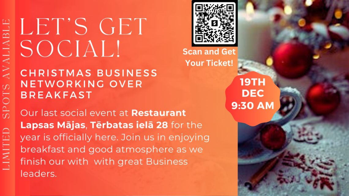 Christmas Business over Breakfast