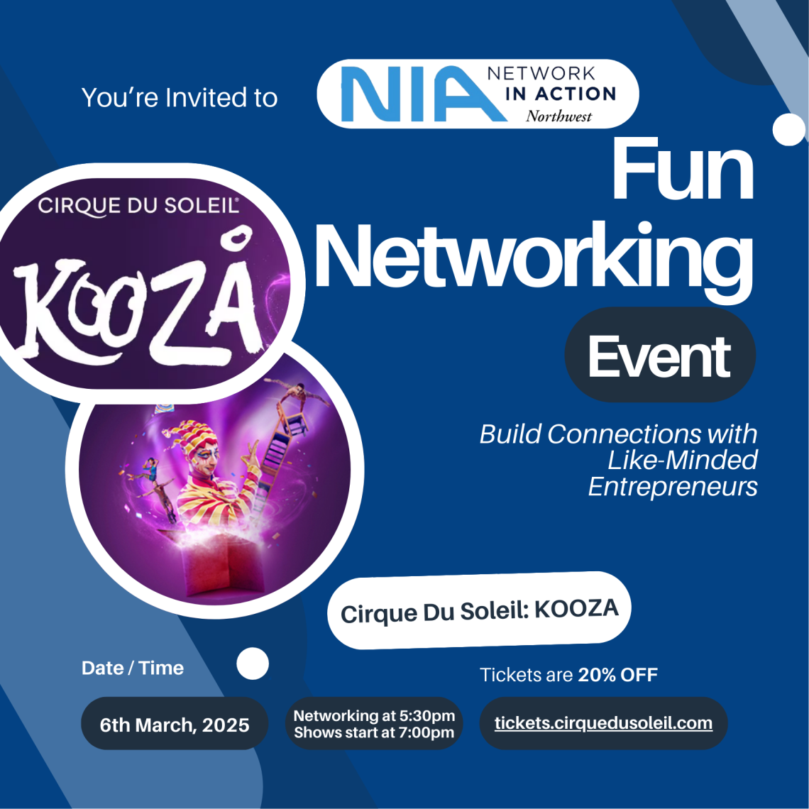 NW Network In Action at Cirque du Soleil’s KOOZA!