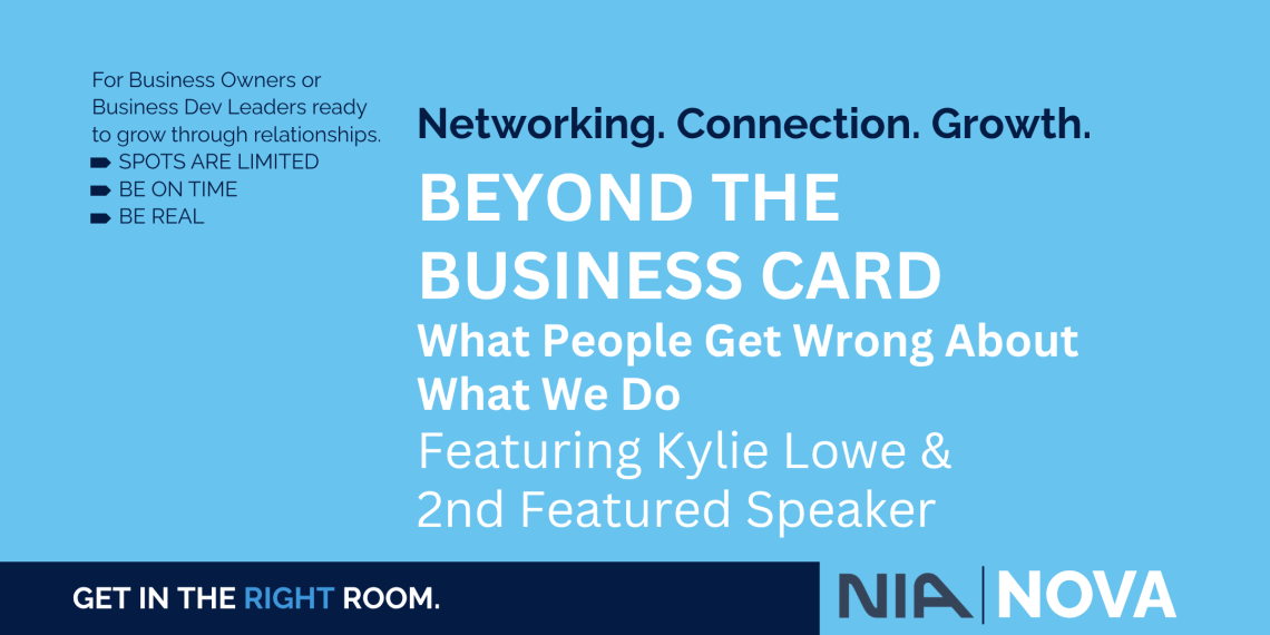 Beyond the Business Card: Arlington Business Leaders Networking Event
