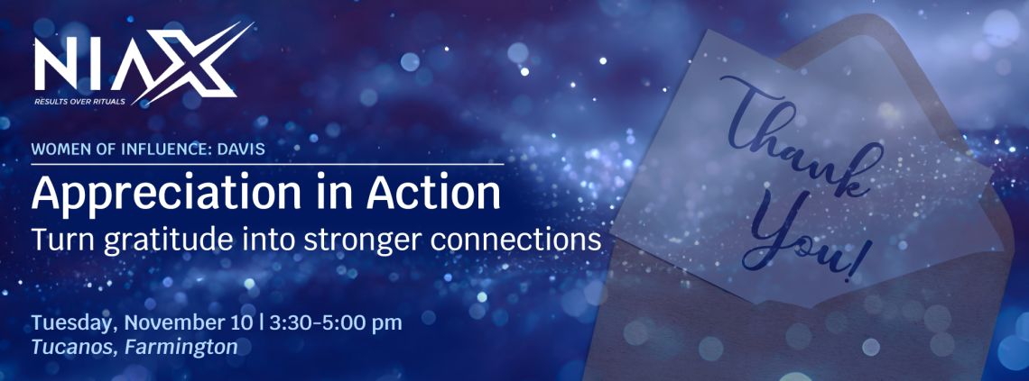 NIAX - Women of Influence Member Event - Farmington
