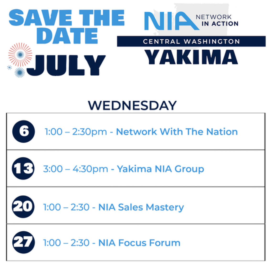 Mandatory July Meeting