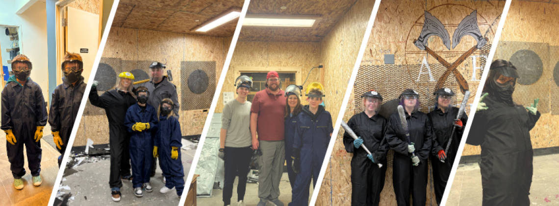 (Axe Throwing and Rage Room) Christina Roturier