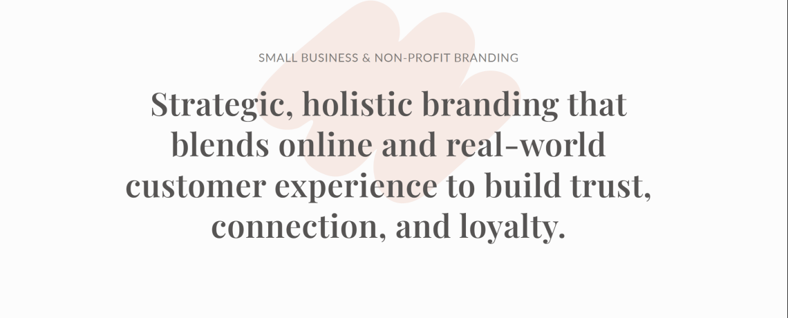 (Small Business & Non Profit Branding) Amy Taylor