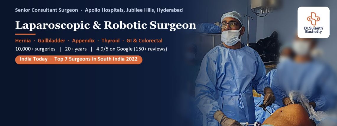 (Laparoscopic | Robotic Surgeon) Dr. Sujeeth Bashetty