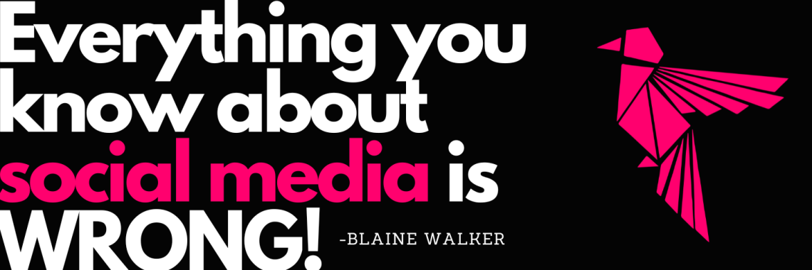 (Social Media / Video Production) Blaine Walker