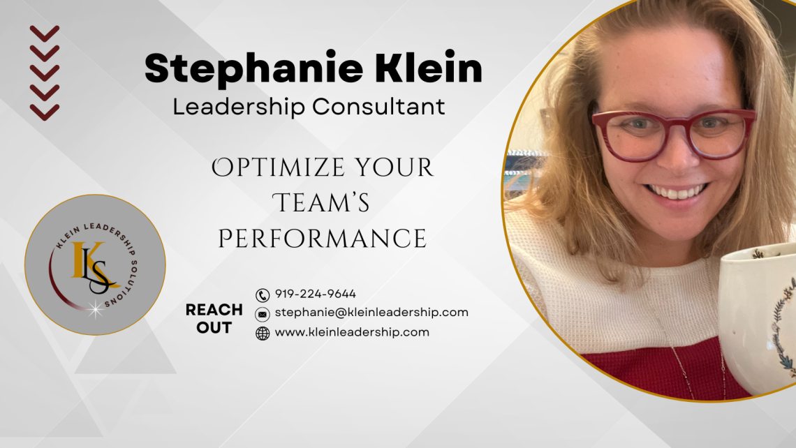 (Leadership Consultant) Stephanie Klein