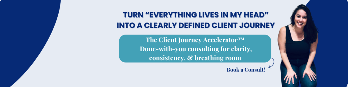 (Client Journey Strategy | Process Design) Hannah Rawiszer, Ph.D. 