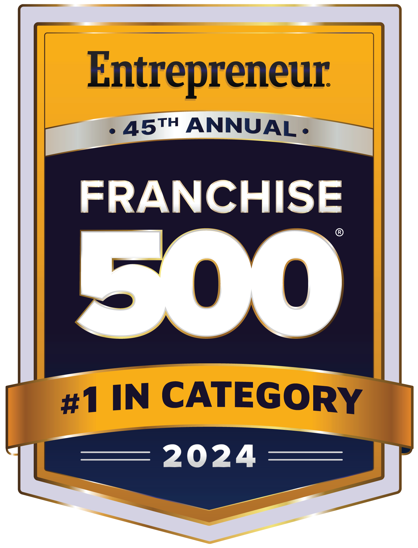 Entrepreneur Magazine Franchise 500 Ranked First In Category