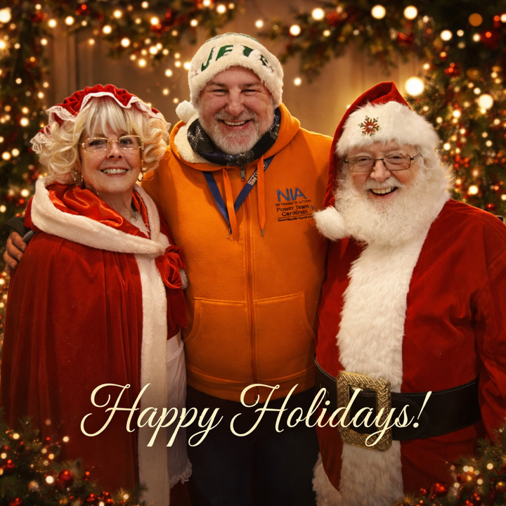 He knows if you’ve been naughty or nice!