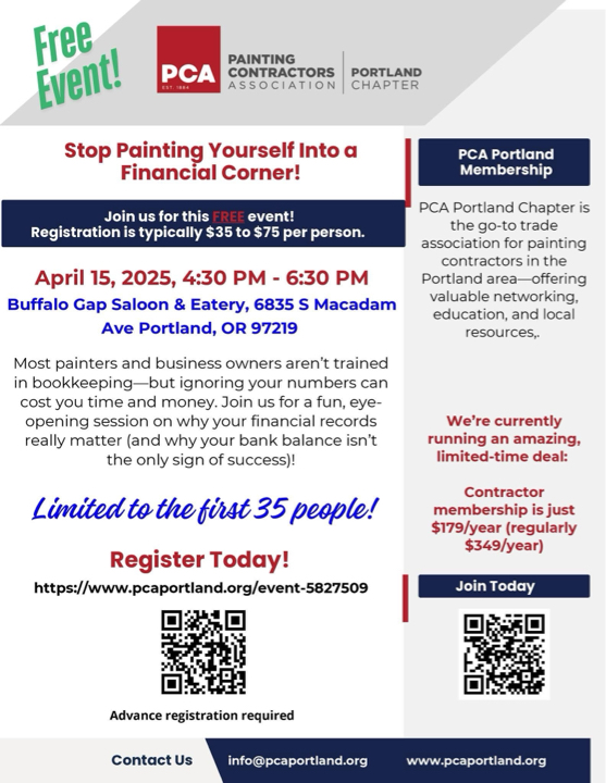 Hey all,<br />Wanted to invite you to an event for PCA. It will be a great time, and dinner is on us! Hope to see some of you there.