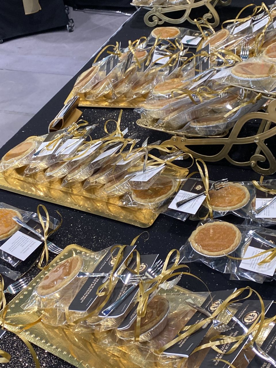 Senior Roaring 20s Party - Charleston Kitchen donated 100 mini pies to this event.