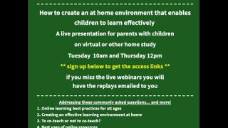 Structure in the Chaos 2 2 - Answering common questions from parents and students