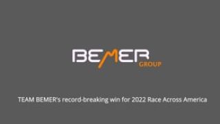TEAM BEMER's Record-Breaking 2022 Race Across America Win