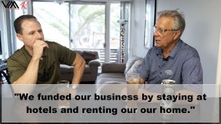 Resilience E3, P1: Inspirational story how a man rented his home to fund his business.