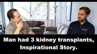 Man had 3 kidney transplants, the 3rd story is inspirational.  Promo