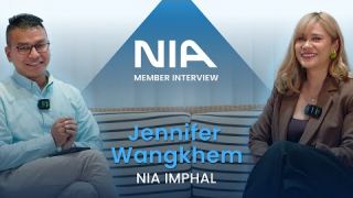 Short interview with Robert on business journey. NIA Imphal Chapter 